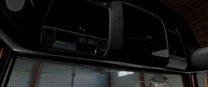 Trucks DAF E6 Schwarz - Braunes LUX Interieur [1.41.x] Eurotruck Simulator mod