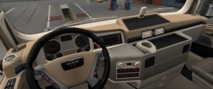 Trucks MAN TGX Lux Interieur [1.41.x] Eurotruck Simulator mod