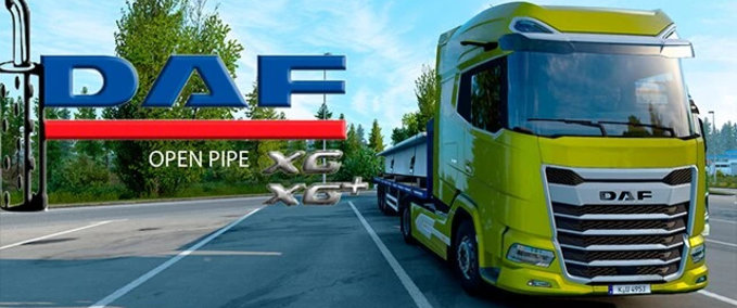 Trucks DAF XG Open Pipe Sound [1.41.x] Eurotruck Simulator mod