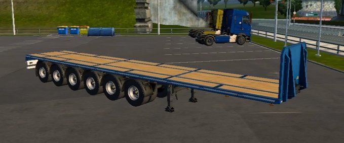 Trailer 6-Achsen Ballast Anhänger [1.41.x] Eurotruck Simulator mod