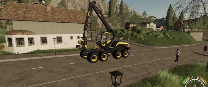 Selbstfahrer Ponsse Skorpion Speed Edition Landwirtschafts Simulator mod