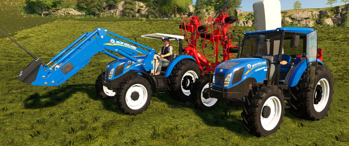 Traktoren New Holland Workmaster Serie Landwirtschafts Simulator mod