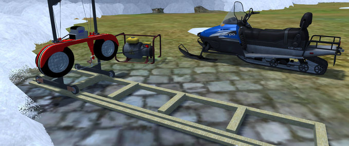 Other Transportable sawmill Ski-Region-Simulator 2012 mod