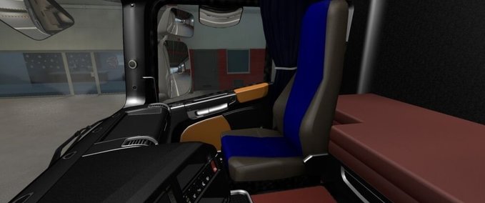 Trucks Scania R2009 Interior 1.41.x Eurotruck Simulator mod