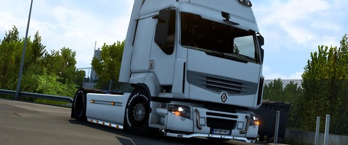 Trucks Renault Premium Low Chassis 1.41.x Eurotruck Simulator mod