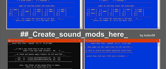 Mods Create Sound Mods 1.41.x Eurotruck Simulator mod