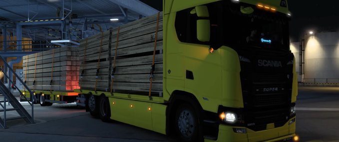 Trucks Scania NG Tandem Cargoes [1.41.x] Eurotruck Simulator mod