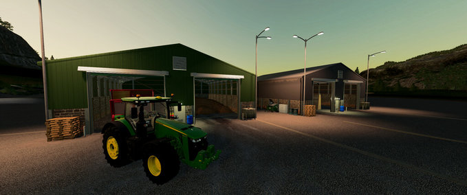 Gebäude Getreidespeicher Landwirtschafts Simulator mod