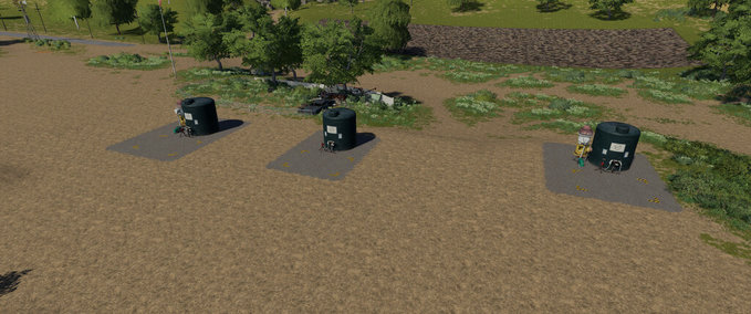 Gebäude Wasser Und Dieseltank Landwirtschafts Simulator mod