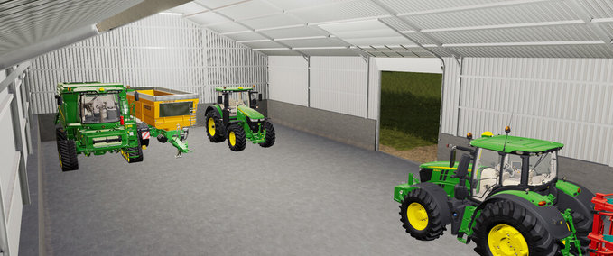 Objekte Mittlerer Halle Landwirtschafts Simulator mod