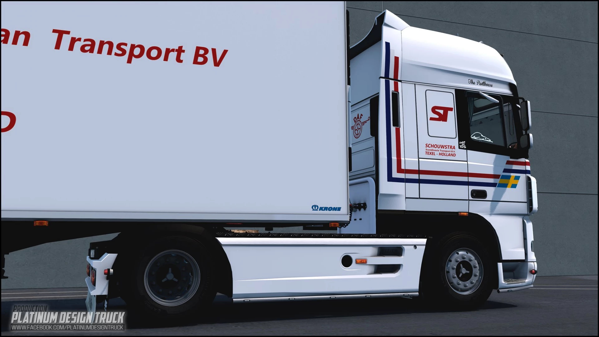 DAF XF 105 + Trailer ”Jelle Schouwstra" [1.41.x] - Thumbnail 1