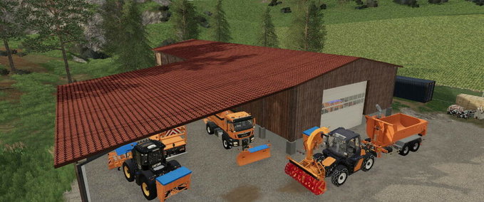 Gebäude Architecture Modell Landwirtschafts Simulator mod
