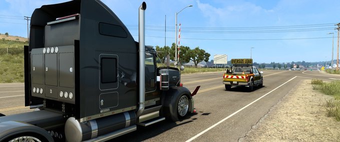 Trucks Ford F150 As Escort Vehicles American Truck Simulator mod