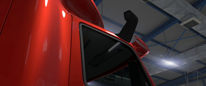 Trucks International LT und International HX520 2022 Außenspiegelkameras  American Truck Simulator mod