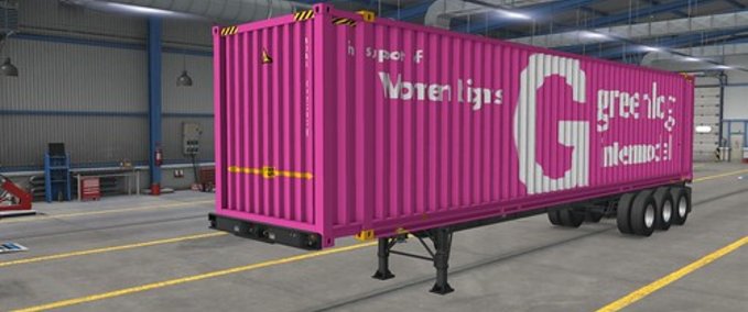 Trailer [ATS] Container Paket von Arnook (1.41.x) American Truck Simulator mod