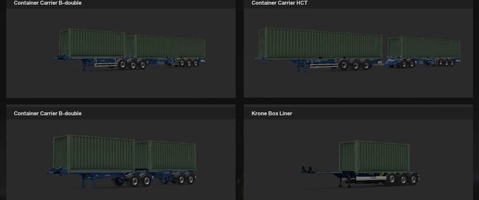 Trailer Freight Market Flatbed Doubles [1.41.x] Eurotruck Simulator mod