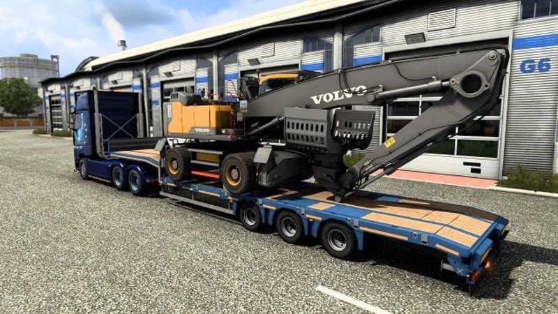 ETS2: Ownable Volvo Construction DLC by Seogi [1.41.x] v 1.0 Trailer ...