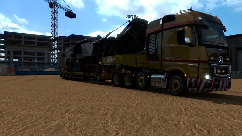 ETS2: Liftable Heavy Transport Axles v1.0 v 1.0 Trailer Mod für ...