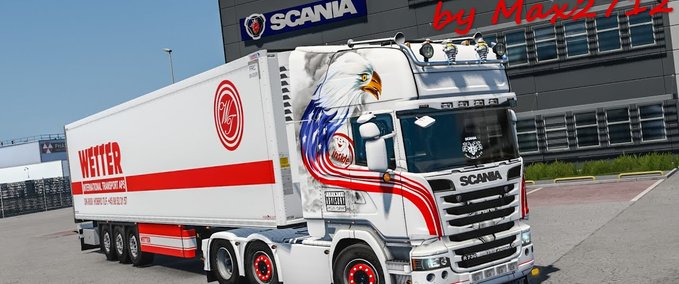 Trucks SCANIA 6-Series DC16 V8 Sound von Max2712 [1.41.x] Eurotruck Simulator mod