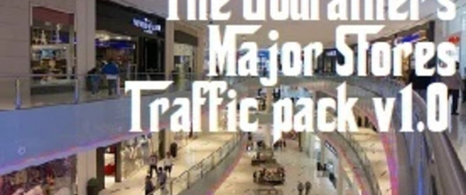 Trailer The Godfather’s Major Stores Traffic Pack American Truck Simulator mod