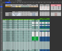 Fertilizeur Calculator with Fiel memory
