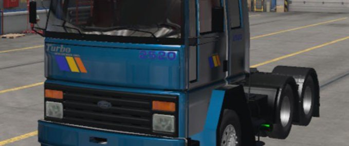 Trucks [ATS] Ford Cargo 2520 (1.41.x) American Truck Simulator mod