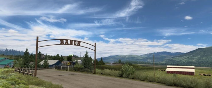Mods Ranch in der Nähe von Jackson von 10AVOID [1.41.x] American Truck Simulator mod