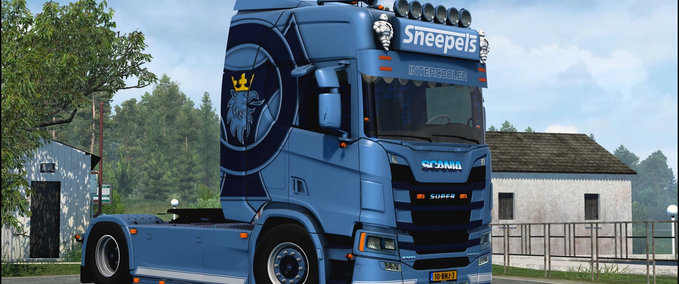 Trucks Scania Sneeples R 500 1.41.x Eurotruck Simulator mod