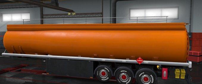 Trailer Besitzbare Treibstoffzisterne [1.42] Eurotruck Simulator mod
