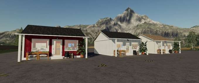 Gebäude Hofladen Landwirtschafts Simulator mod