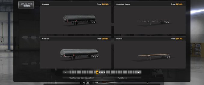 Trailer Besitzbarer Treibstoff-Tanker [1.42] American Truck Simulator mod