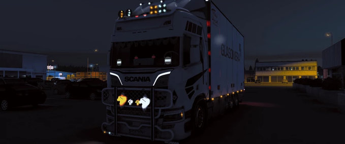 Trucks R.H Truckstyling Lightpack [1.41.x] Eurotruck Simulator mod