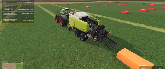 how to pick up bales on farming simulator 2014