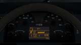 Volvo FH16 2009 Realistic Dashboard Computer - Orange auf Schwarz 1.42 Mod Thumbnail