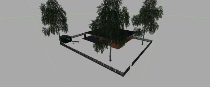Gebäude Demons-Farm Haus Landwirtschafts Simulator mod