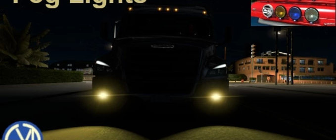 Trucks Nebelscheinwerfer für LKW Stoßstangen [1.42] American Truck Simulator mod