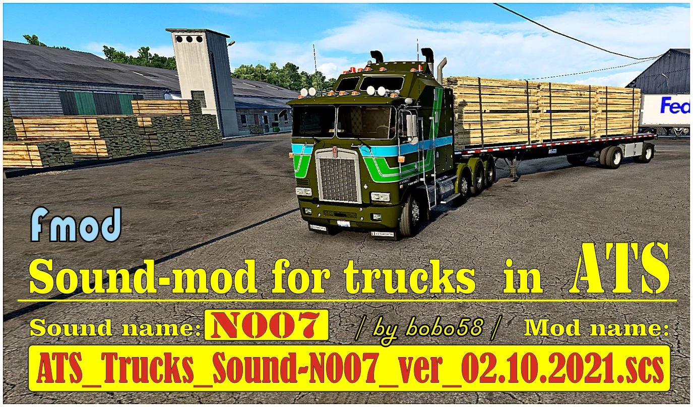 Trucks Sound-N007 v02.10.2021 (1.41.x) - Thumbnail 1