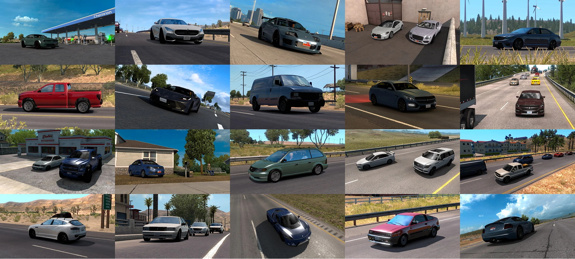 GTA 5 Vehicles in Traffic 1.35.x thumbnail 7