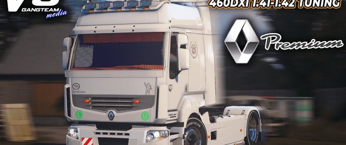 Trucks Renault Premium 460DXİ Tuning 1.42  Eurotruck Simulator mod