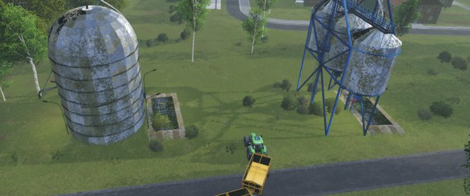 Silo Set, placeable and transportable  Mod Image