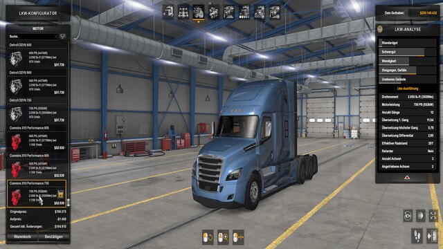 Engine with 750 HP and 3500 Nm torque - For all trucks available v1.0 - Thumbnail 1