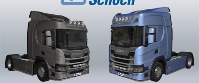 Trucks SCANIA NEXT GENERATION P G R S PACK - HS SCHOCH DLC PACK [1.42] Eurotruck Simulator mod