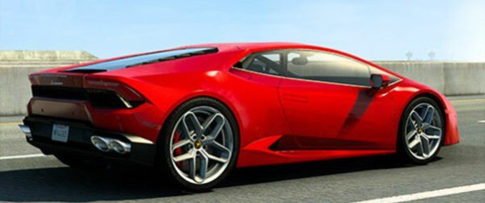 Trucks Lamborghini Huracan LP580-2 2017 [1.42] American Truck Simulator mod