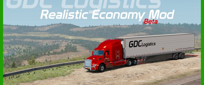Mods Realistische Ökonomie von GDC Logistics [1.42]  American Truck Simulator mod