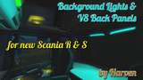 Scania R & S Background Lights & V8 Back Panels [1.42] Mod Thumbnail