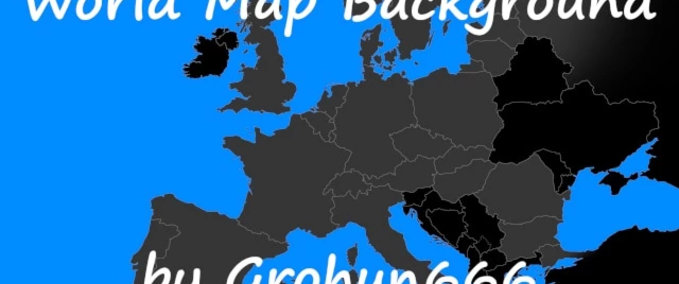 Maps Hintergrund Weltkarte [1.42] Eurotruck Simulator mod
