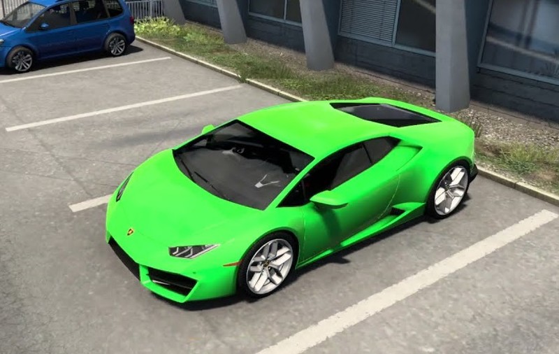 ETS 2: Lamborghini Huracan  V10 Sound  [] v  Trucks, Mods,  Sound Mod für Eurotruck Simulator 2