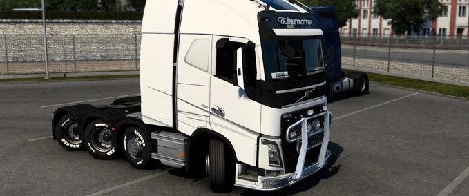 Trucks Volvo LKWs alle Achsen steuerbar  Eurotruck Simulator mod