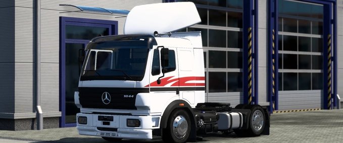Trucks Mercedes Sk Low Deck Chassis [1.42] Eurotruck Simulator mod