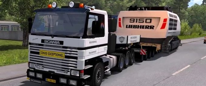 Trucks Scania 142H + DLC 93H R.C.MOD [1.42] Eurotruck Simulator mod